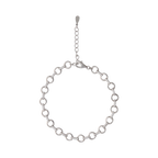 Pulsera eslabones con circonias