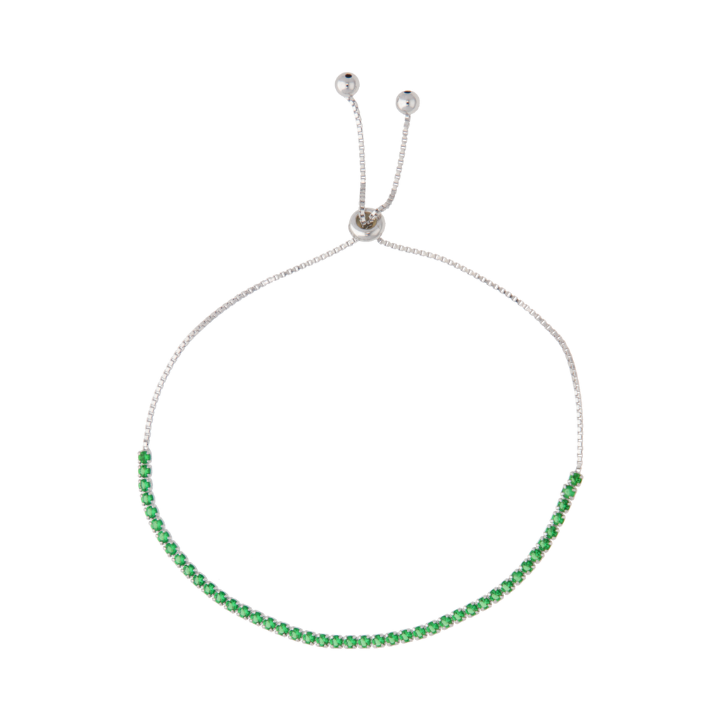 Pulsera circonias color