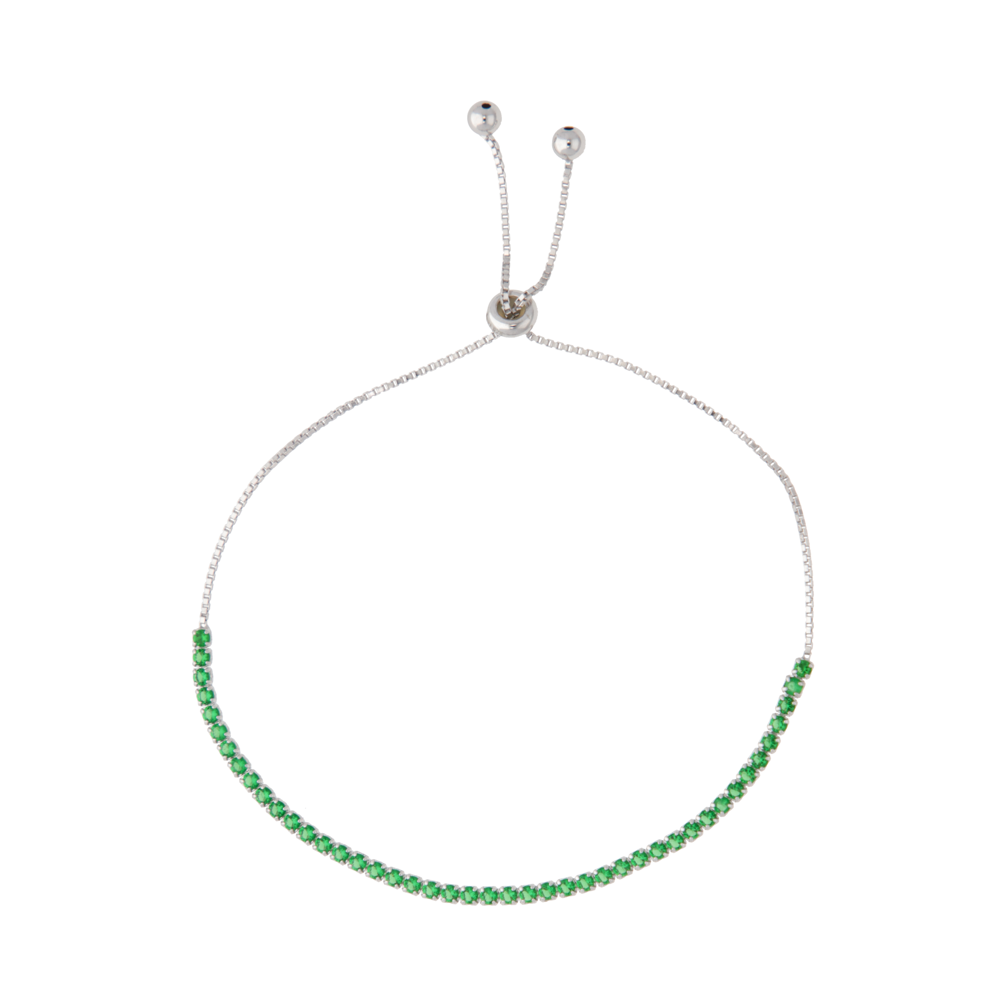 Pulsera circonias color