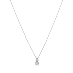 Collar con dije 2 circonias