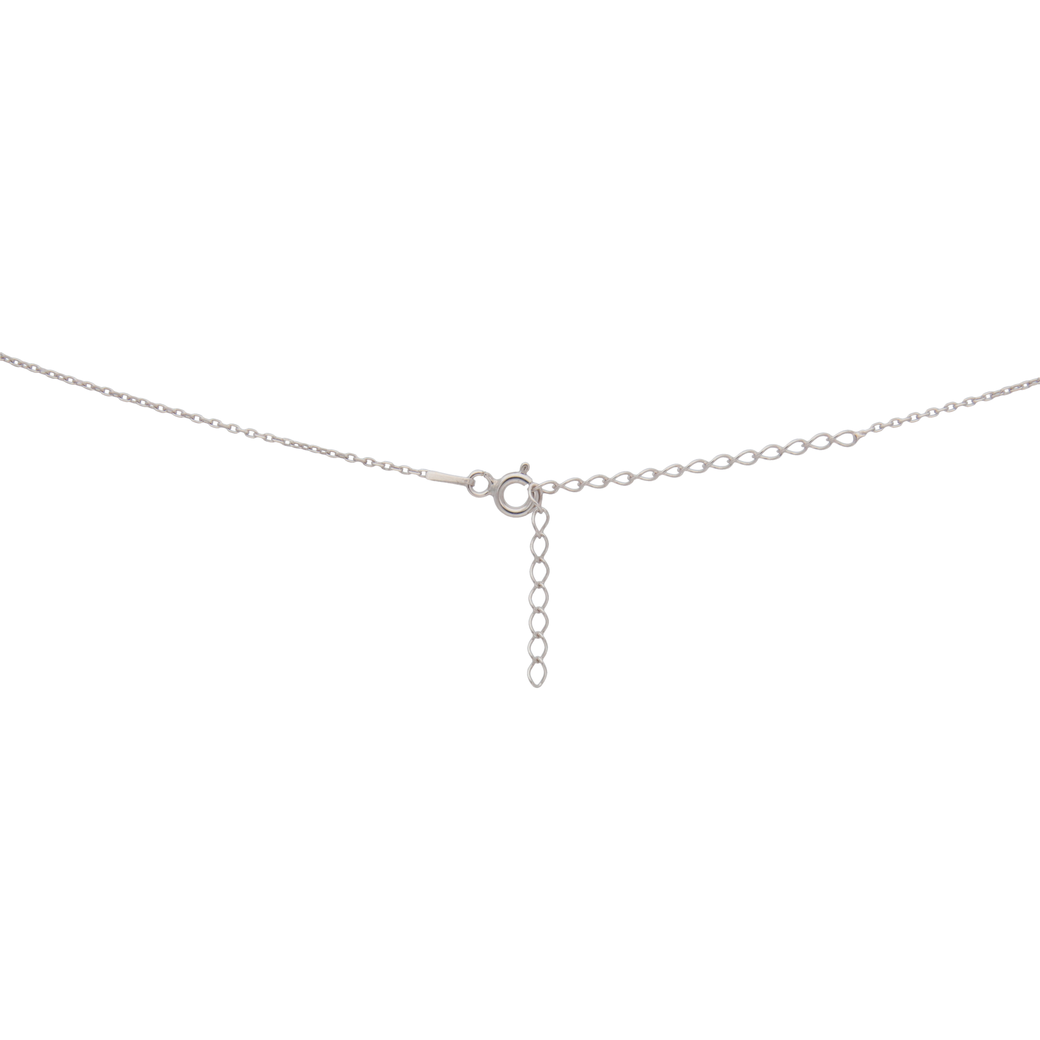 Collar con dije 2 circonias