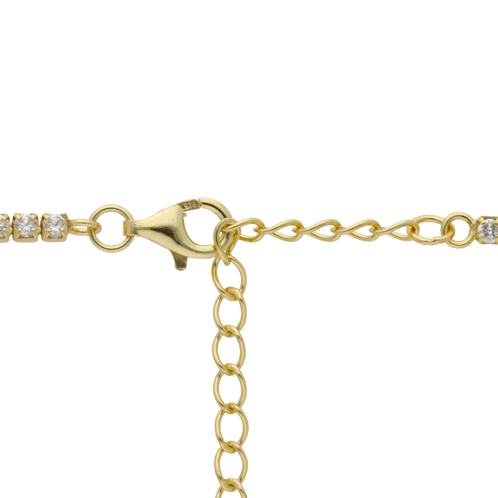 Gargantilla tennis plata