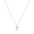 Collar dije cruz circonias