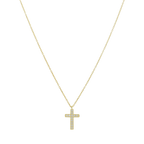 Collar dije cruz circonias