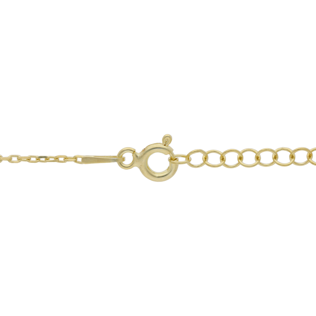 Collar dije cruz circonias