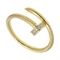 Anillo clavo plata