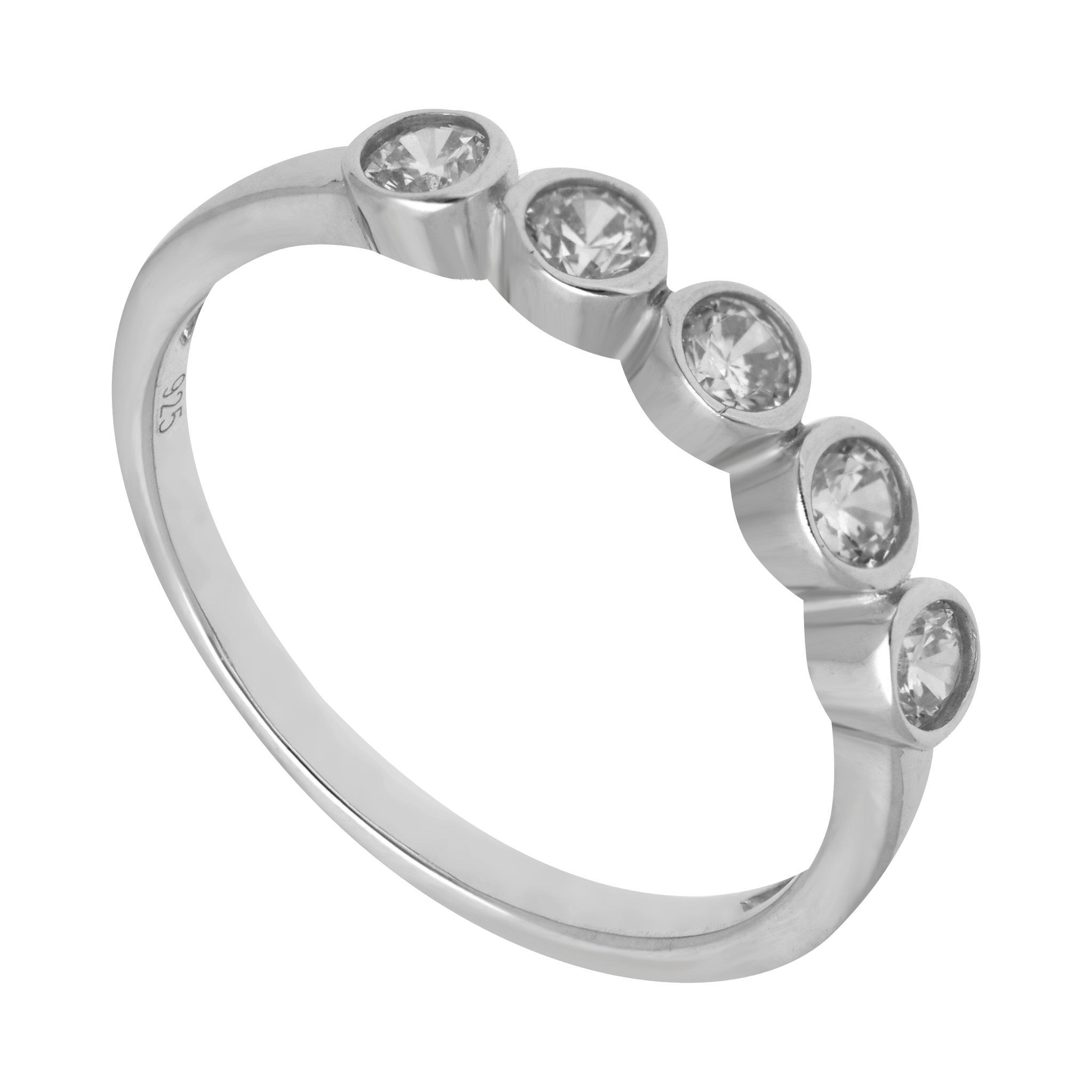 Media churumbela circonias plata