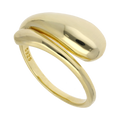 Anillo plata amarilla