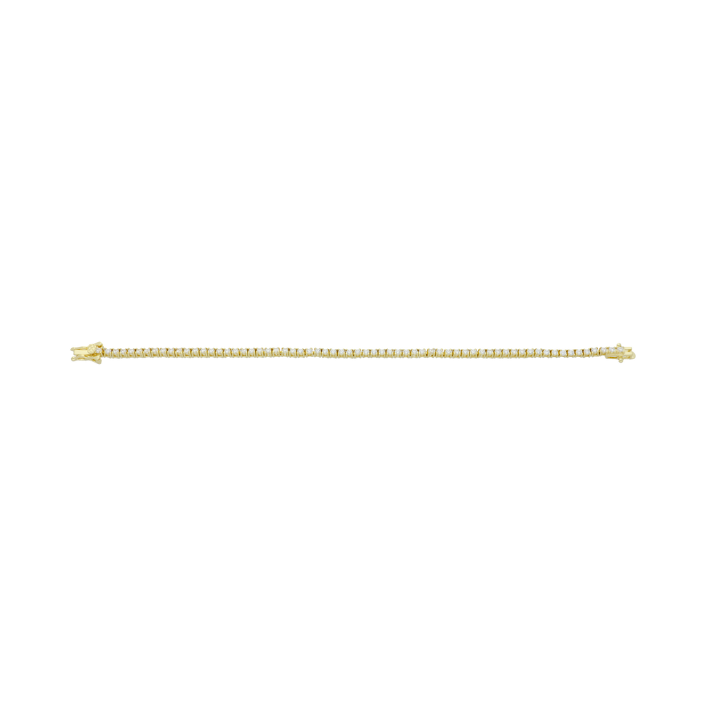 Pulsera tennis plata