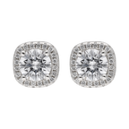 Broquel circonias plata