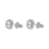 Broquel circonias plata