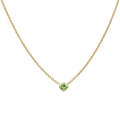 Collar dije cristal verde