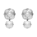 Aretes 2 cristales cushion