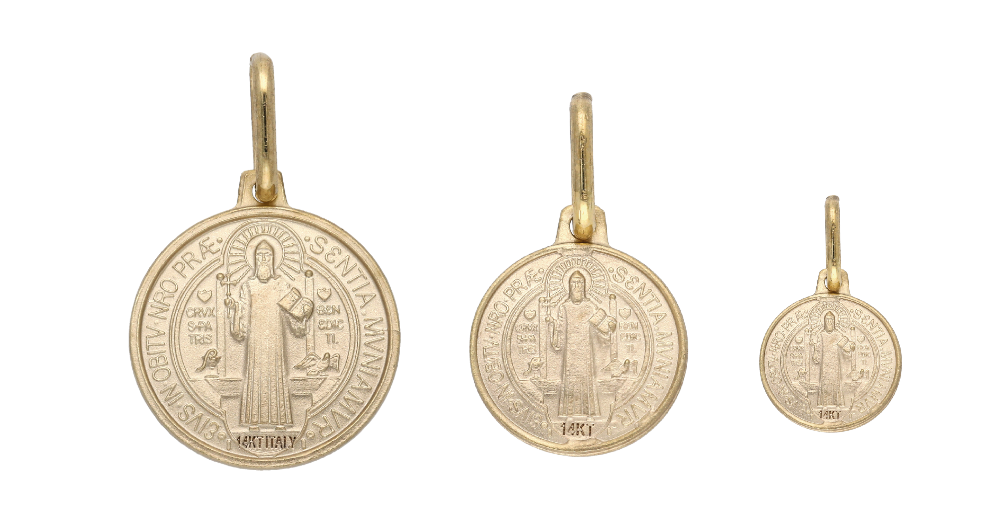 Medalla de San Benito 14K