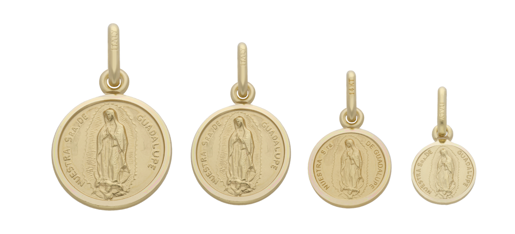 Medalla Guadalupe 14K